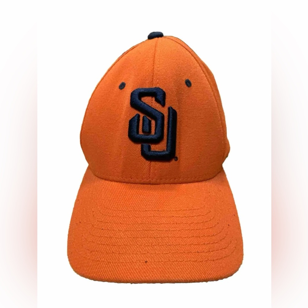 Signatures Syracuse University NCAA Collegiate Orange Strapback Cap‎ Hat Zephyr